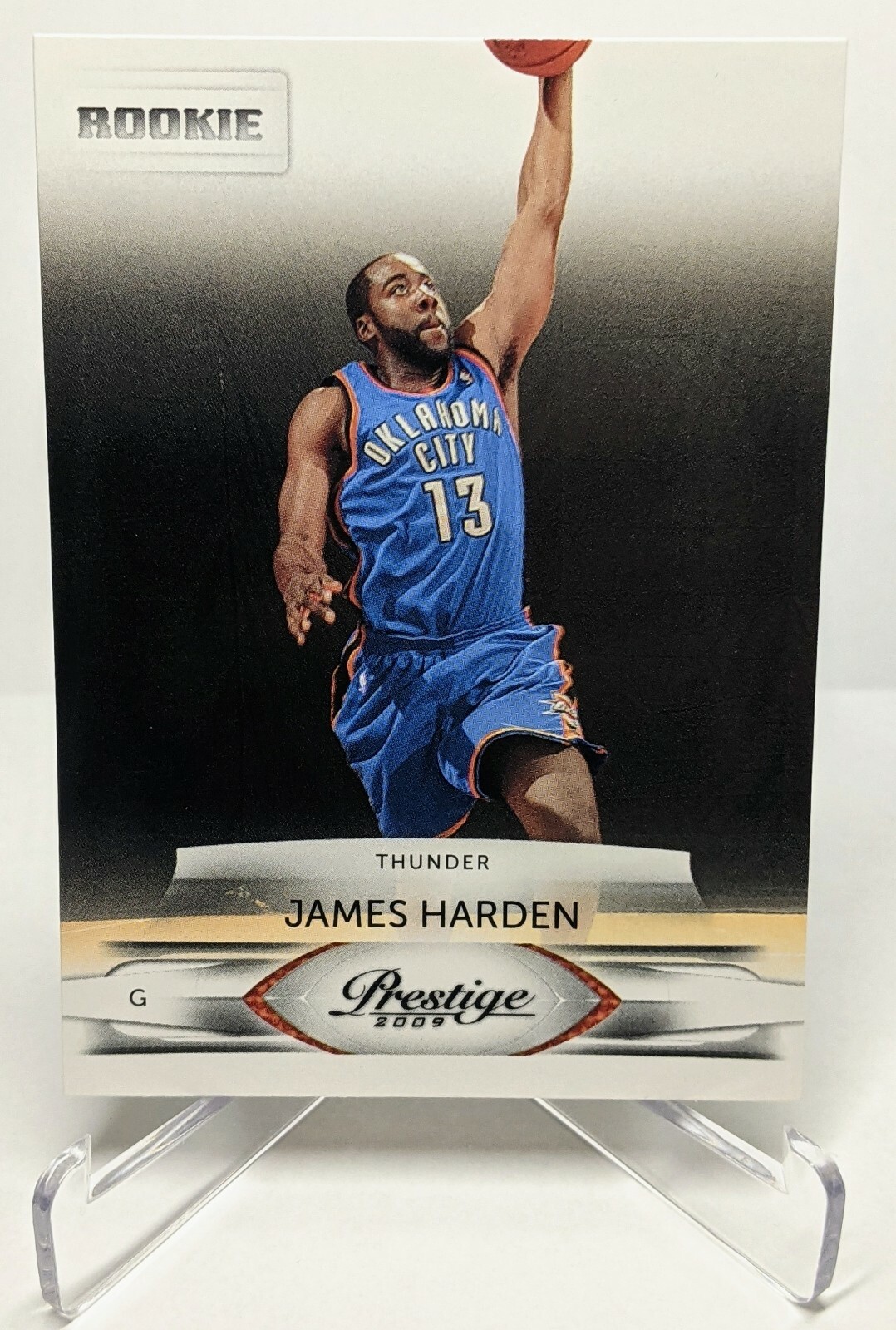 2009 10 Panini Prestige James Harden Rookie Card RC 153 Thunder