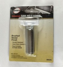 Danco Universal Sink Hole Cover Brushed Nickel Finish 89478 NEW in Package
