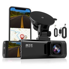 REDTIGER Dash Cam WiFi Front Single Dash Camera Super Night Vision for Cars
