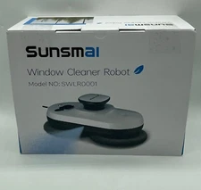 Window Cleaning Robot, SUNSMAI Smart Window Cleaner with Automatic Water Spray