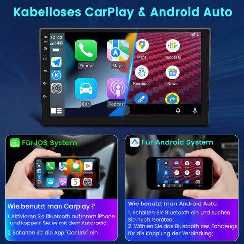 Carplay Für Skoda Octavia 2 2007-2013 Android13 Autoradio GPS SWC WIFI BT 6+128G - Bild 6 von 15