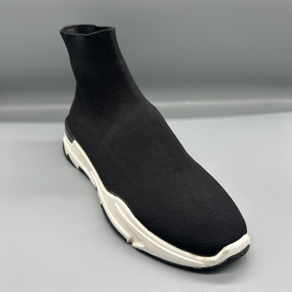 Mallet Socks Runner Runner Ladies Black Mallet Trainers Mallet