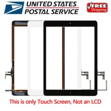 For iPad Air 1th Gen A1474 A1475 A1476 Touch Screen Glass Digitizer Home Button