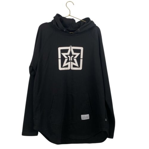 RIDE RICH HOME GROWN PULLOVER HOODIE XL LONG SLEEVE LARGE LOGO STAR WP577
