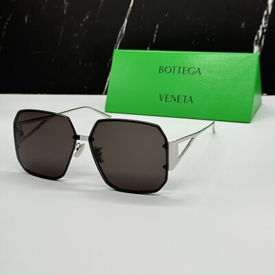 NEW BV1085SA 001 BOTTEGA VENETA SILVER BLACK WOMEN BOTTEGA  display picture 3