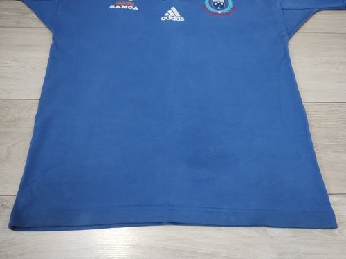 Maglia Manu Samoa Rugby Union Home 1998/2000 - Adidas Large L Jersey Top Vintage - Foto 3 di 14
