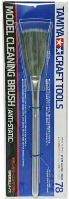 Japan) TAMIYA #74078 Model Cleaning Brush Anti-static Double-Ended
