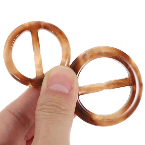 20 Pcs Buckles Clothes Circle Clips Tightening Ring Decoration
