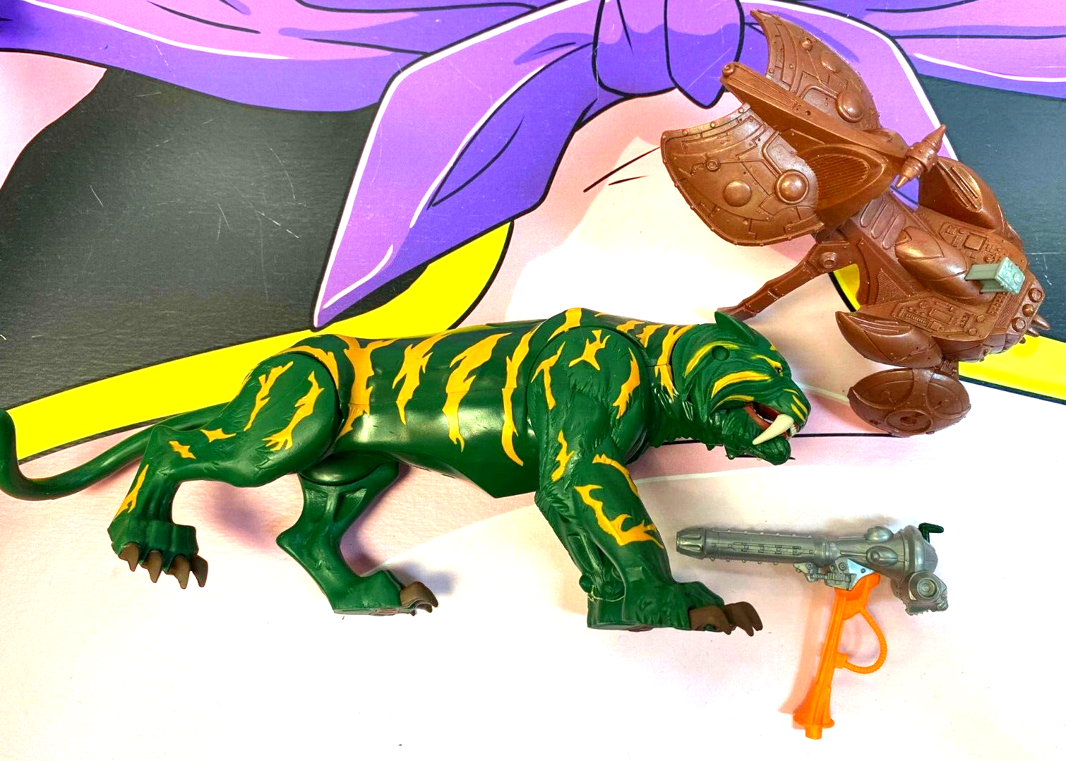 Masters of the Universe 200x BATTLE CAT MOTU Mattel 2002 He-Man - Loose