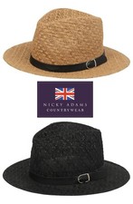 Panama Sun Hat Straw Mens Ladies Spring Summer Fedora Style Summer New Beach 