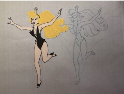 Princess Daphne  Dragons Lair 2  Animation Cel