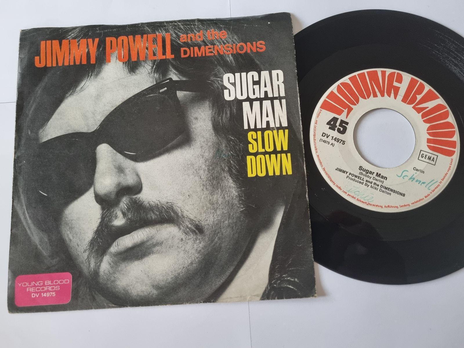 7"" Single Jimmy Powell and the Dimensions - Sugar man Vinyl Germany