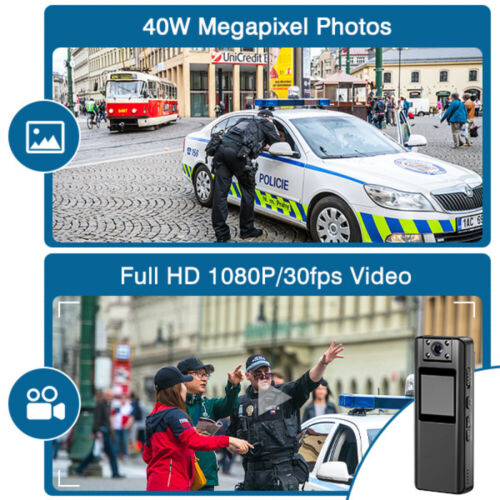 Mini 1080P Body Cam Körperkamera Persönliche Sicherheit Camcorder Nachtsicht DVR - Bild 9 von 11