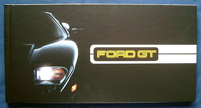 Hardcover Prospekt brochure Portfolio 2005 Ford GT   GT40 (USA)