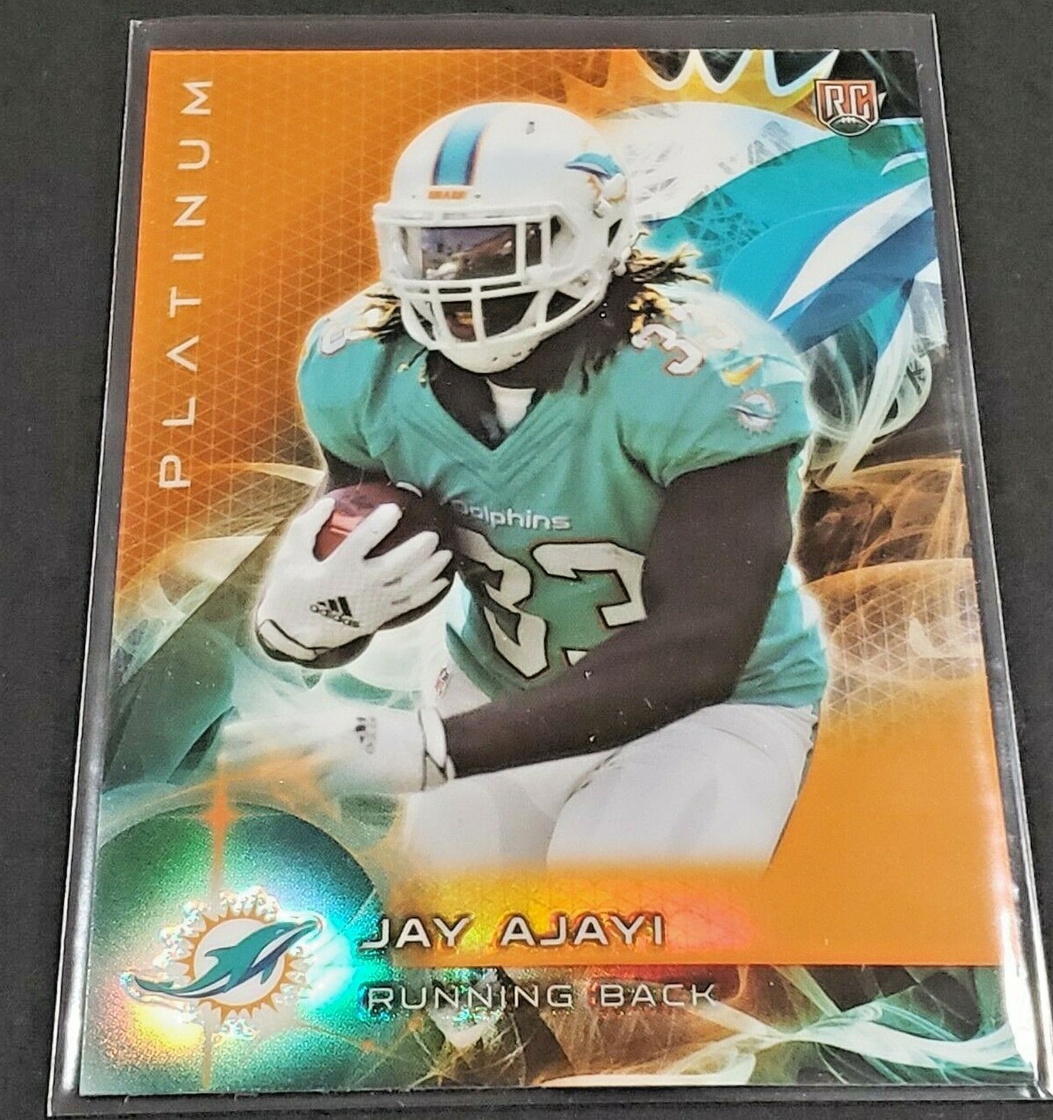 2015 Topps Platinum Football - Orange Refractors - Pick Your Card