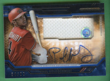 PAUL GOLDSCHMIDT 2015 TOPPS STRATA CLEARLY AUTHENTIC AUTO RELIC /99 DIAMONDBACKS