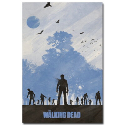 82943 The Walking Dead 6 TV Series Daryl Rick Decor Wall Print Poster