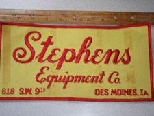 STEPHENS EQUIPMENT CO DES MOINES IA 1960'S    BXM59