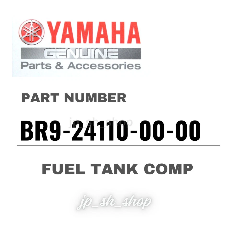 YAMAHA Genuine OEM Parts FUEL TANK COMP BR9-24110-00-00 for YZ450F - Image 1 of 1