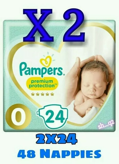 pampers newborn nappies size 0