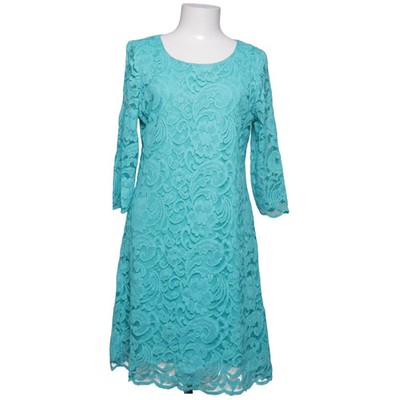 Happy Holly, Kleid, Größe: 40, Blau, Baumwolle/Polyamid/Polyester, Blumen #jhK