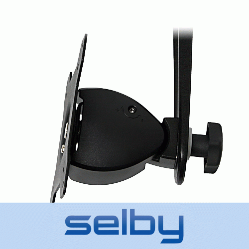 Up to 24" 8kg Triple Three 3 LCD Monitor Desktop Mount Stand VESA Grommet Base - Picture 7 of 9