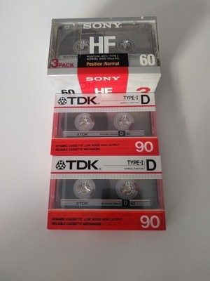 TDK D UND SONY HF