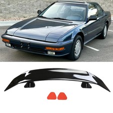 46gt Style Racing Rear Trunk Spoiler Wing Lip For Honda Prelude Glossy Black
