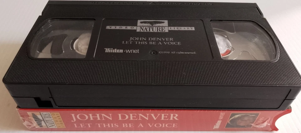 John Denver Let this Be A Voice (1997) VHS Video NTSC Slipcase - Image 3 of 3