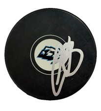 Ian Cole Signed Autographed Utah Mammoth Logo Puck 