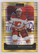 2021-22 O-Pee-Chee Platinum Seismic Gold 2/50 Andrew Mangiapane #9 11uw