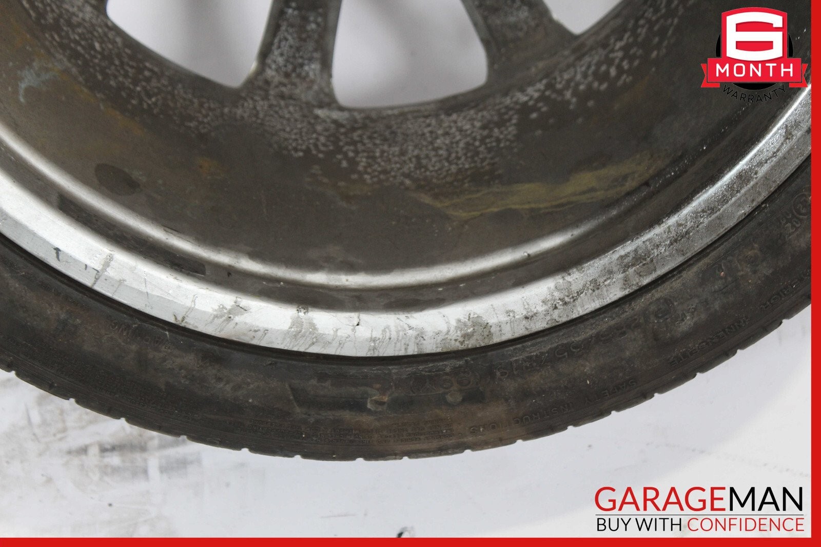 08-10 Maserati Quattroporte Rear Wheel Tire Rim 19" OEM