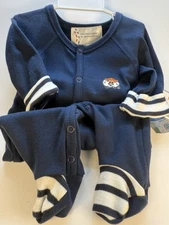 Auburn Tigers Aubie Baby Bodysuit Jumper Creeper 6 Months Licensed New With Tags