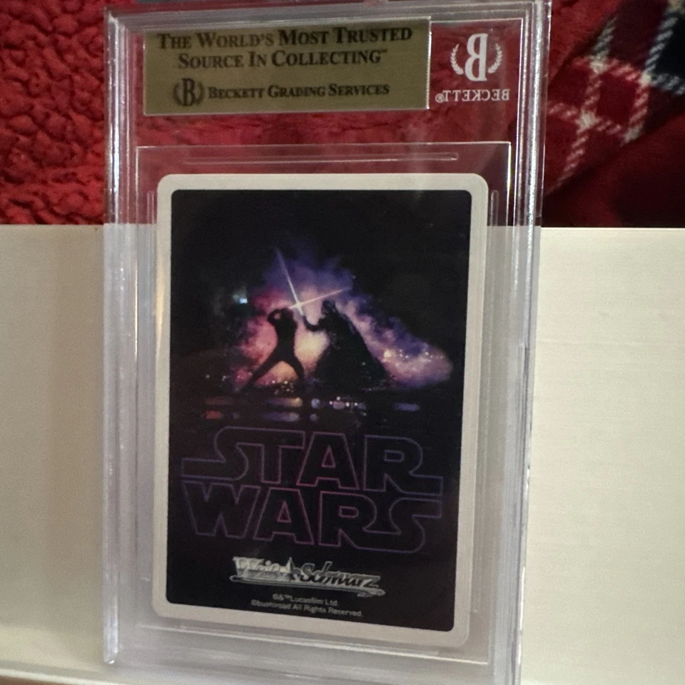 2023 Blanco Negro Star Wars Premium Booster Luke Skywalker FOP Foil BGS 9.5 Foto 3 de 3