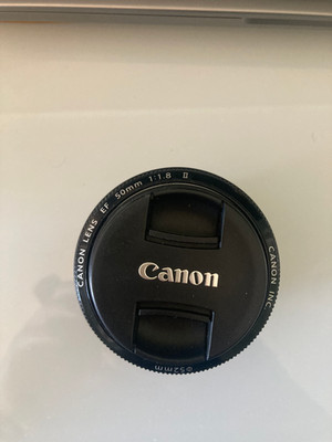 Canon EF 50mm F/1.8 STM Prime Lens - Black