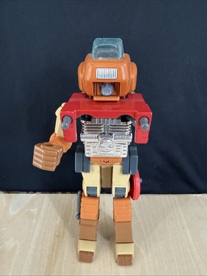 Hasbro G1 Transformers 1986 Vintage Wreck-Gar Action Figure, Missing Arm