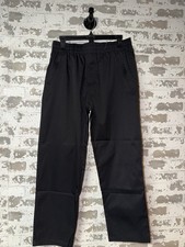 NEW EaseTactic - Flex Fit Zipper-Pocket Durable Pants - Black Size Large
