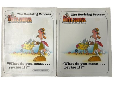 The Write Source~The Revising Process~Student/Teacher Workbook Set 1987-PB~S1 04