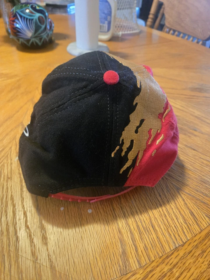 Vintage 90s Logo Athletic San Francisco 49ers Splash Snapback Wool Hat Cap - Image 3 of 4