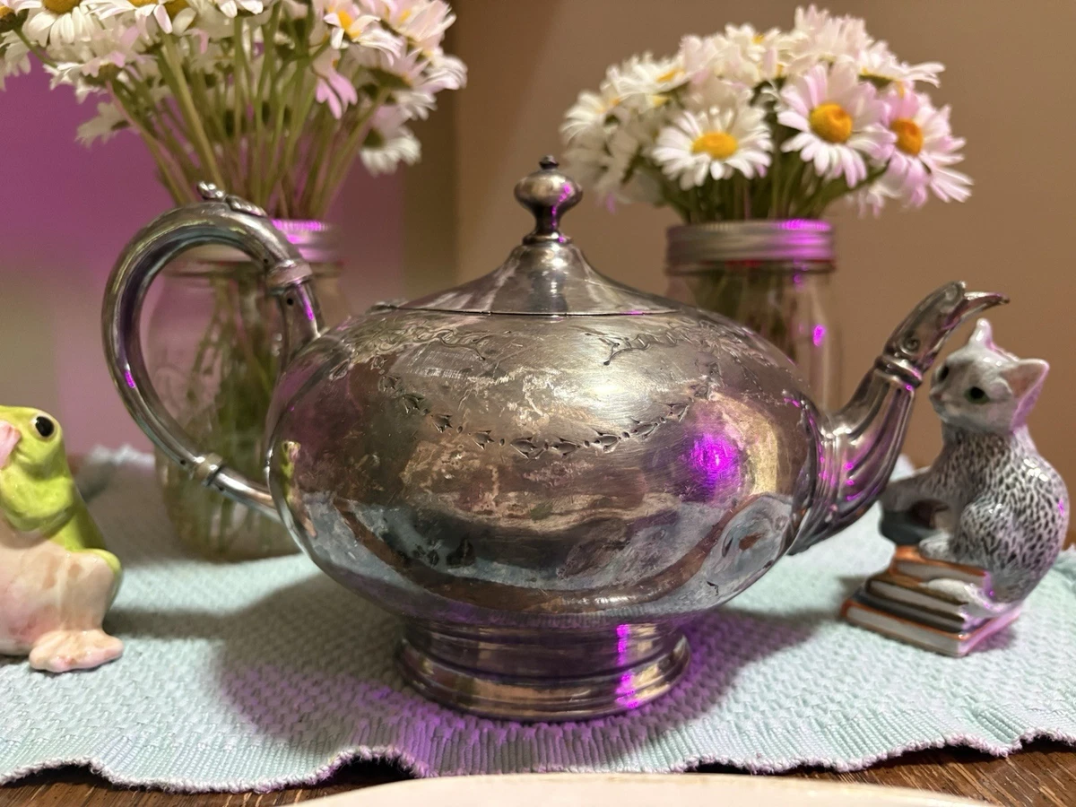 Antique US Silver-Plated Teapots, Coffee James Dixons&Sons for
