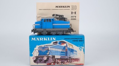 Märklin H0 3078 Diesellokomotive Typ DHG 500 Blau Wechselstrom Analog (vermutlic