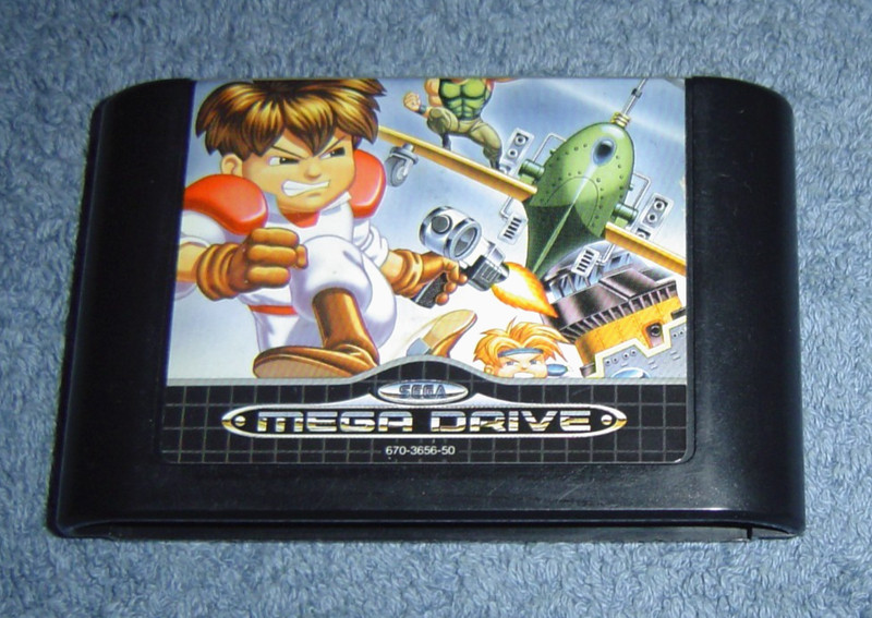 * GUNSTAR HEROES * - SEGA MEGA DRIVE GAME - PAL VERSION - TREASURE - RARE