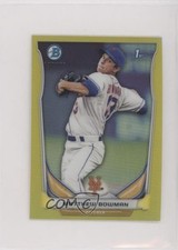2014 Bowman Chrome Minis Yellow Refractor 10/25 Casey Gillaspie #293 t3o