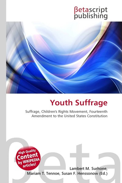 Lambert M. Surhone (U. A.) | Youth Suffrage | Taschenbuch | Englisch (2026)-image