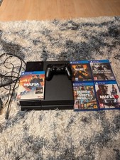 Sony PlayStation 4 PS4 Console + Controller + 5 Games GTA V COD Mafia Bundle