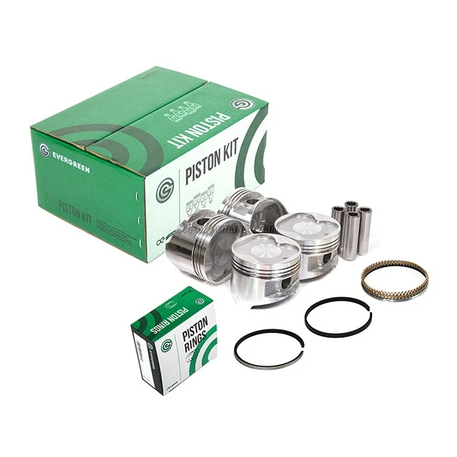 Pistones con anillos para 88-92 Geo Prizm Toyota Corolla Celica 1.6 4AFE DOHC Foto 2 de 4