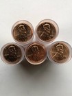 2025 P Lincoln Shield Cents - Five (5) BU Rolls in Tubes — photo 2