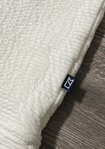 Cutter & Buck Women’s Notre Dame Coastal 1/2 Zip Hoodie XXL in Coconut - Picture 5 of 13