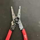 Milwaukee Wire Stripper/Cutter Crimper Pliers, Red Handles, 48-22-6579 — photo 4
