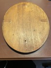 Salvaged Vtg Brown Wooden Rosette Furniture Embellishment — photo 2